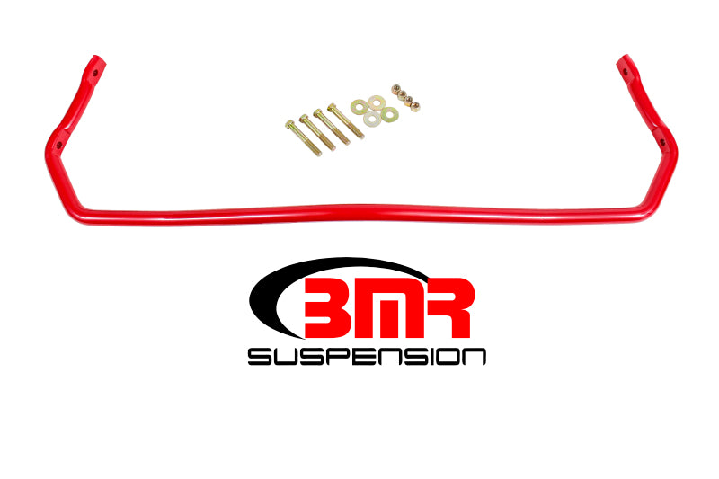 BMR SB021R 1978-1987 G-Body Sway Bar Kit With Bushings, Rear, Solid 1" (Red)