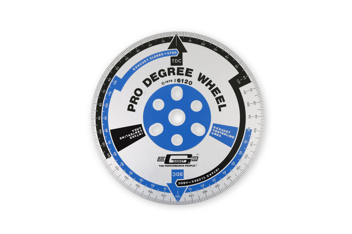 Mr. Gasket Pro Degree Wheel.  - 6120MRG