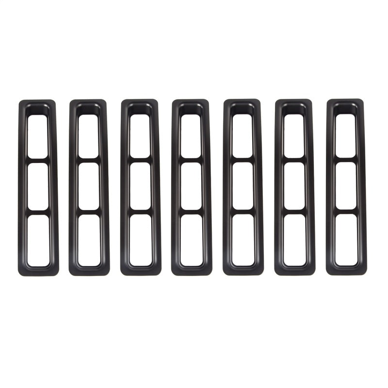 Rugged Ridge Grille Insert Kit Black; 97-06 Jeep Wrangler Tj - 11306.03