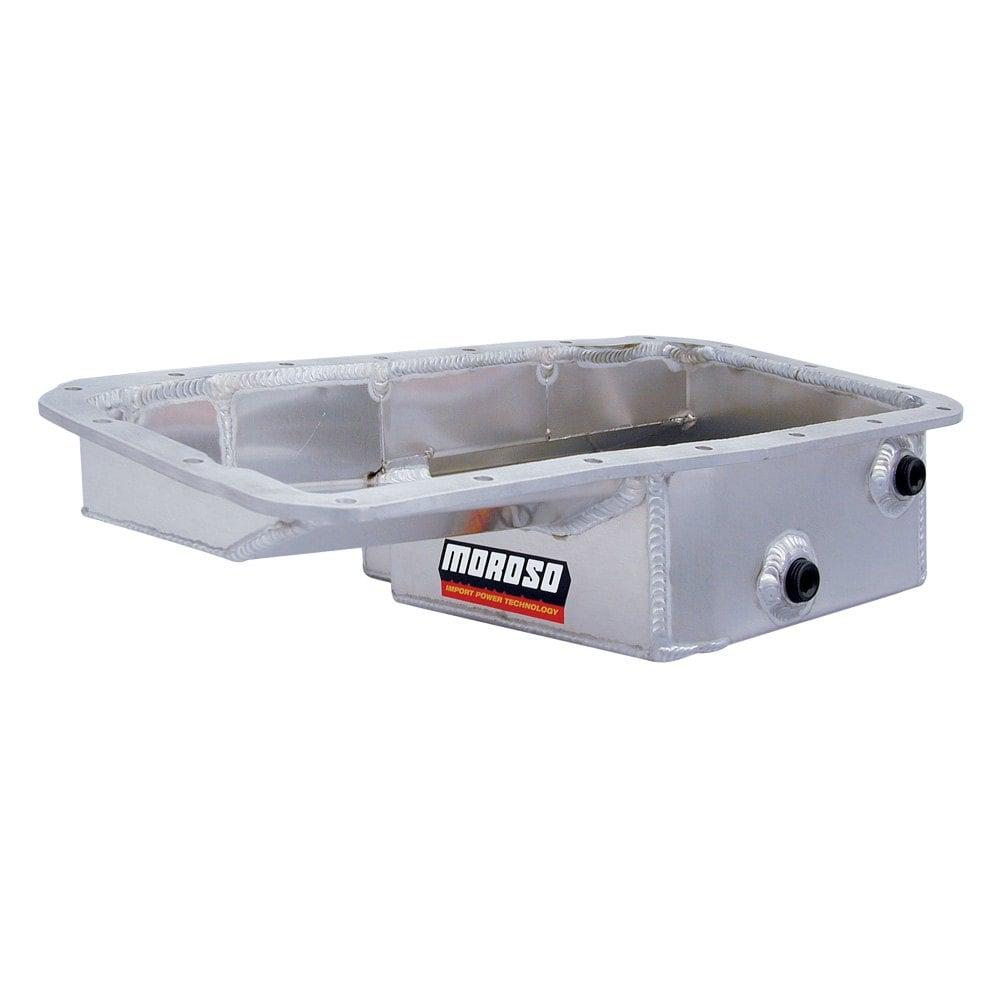 Moroso Oil Pan, Acura, Honda B Series, Drag Race Baffled - 20901