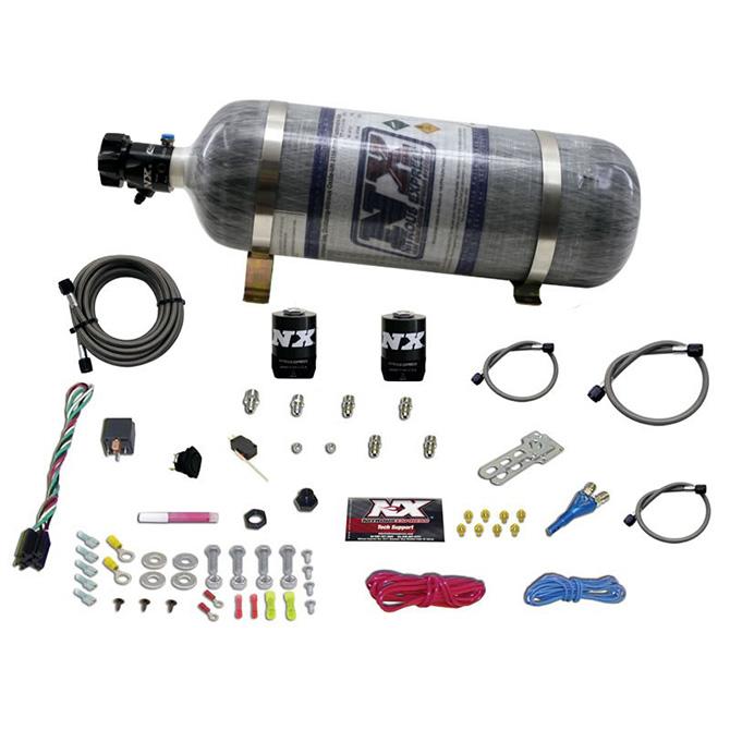 Nitrous Express Universal Single Nozzle System For Efi With Composite Bottle - 20915-12
