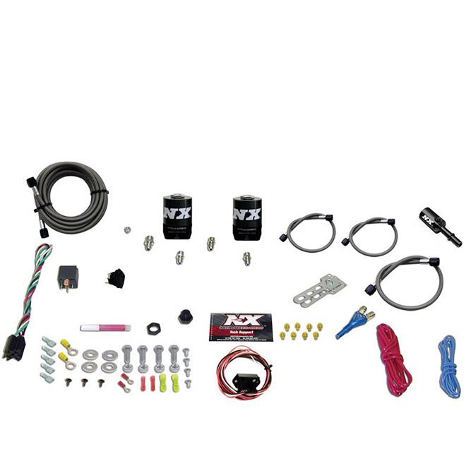 Nitrous Express Hemi & Srt8 Single Nozzle Fly-By-Wire Sys (35-150Hp) Less Bottle (2005-2020 300, Charger, Magnum, Grand Cherokee, Challenger, Durango) - 20918-00