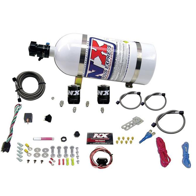 Nitrous Express Universal Drive-By-Wire Single Nozzle System with 10 lb Bottle