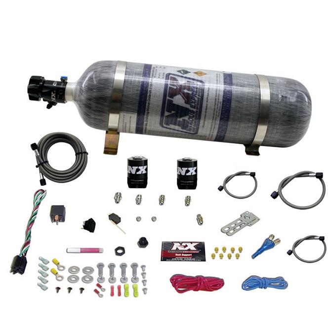 Nitrous Express Ford EFI Single Nozzle System w/12lb Composite Bottle