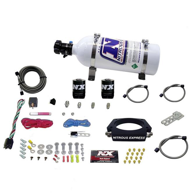 Nitrous Express Ls 102Mm Plate System (50-400Hp) W/ 5Lb Bottle - 20933-05