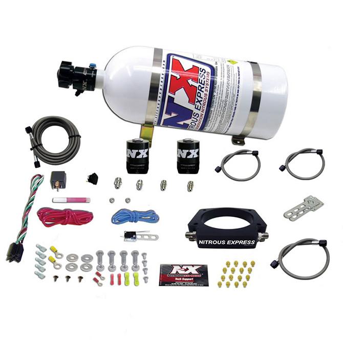 Nitrous Express Ls 102Mm Plate System (50-400Hp) W/ 10Lb Bottle - 20933-10
