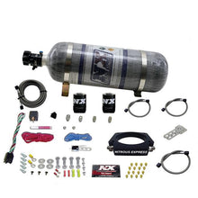 Nitrous Express Ls 90Mm Plate System (50-400Hp) W/ 12Lb Composite Bottle - 20934-12