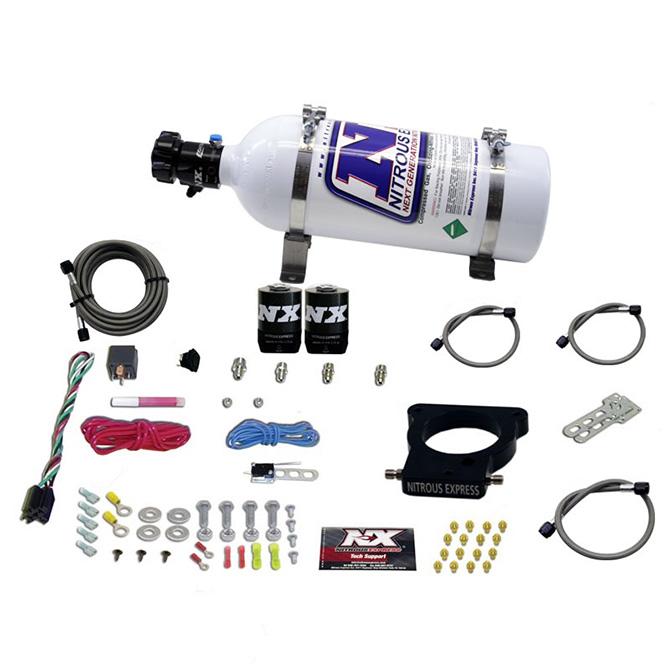 Nitrous Express Ls 78Mm 3-Bolt Plate System (50-350Hp) W/ 5Lb Bottle - 20935-05