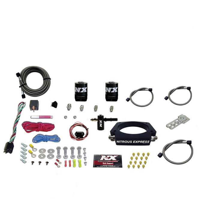 Nitrous Express C7 Corvette Nitrous Plate System (50-300Hp) Without Bottle (2014-2019 Corvette) - 20938-00
