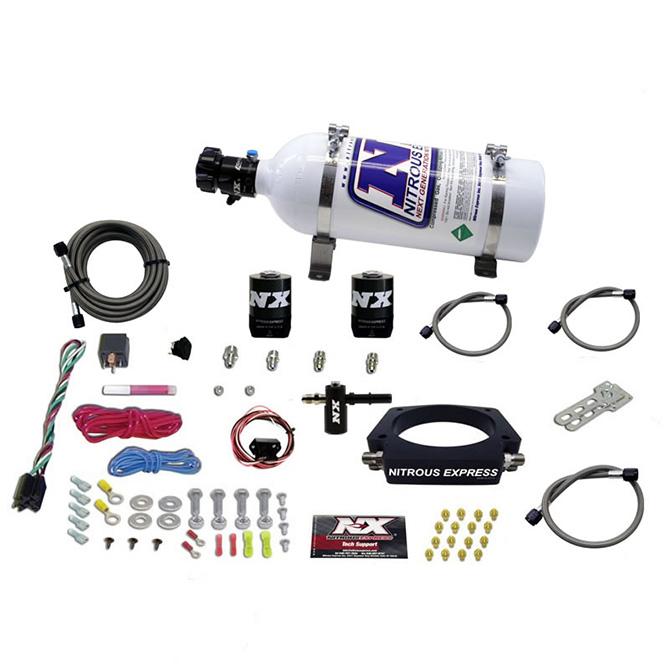 Nitrous Express C7 Corvette Nitrous Plate System (50-300Hp) W/ 5Lb Bottle (2014-2019 Corvette) - 20938-05