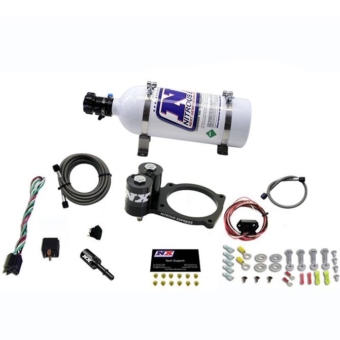 Nitrous Express 20943-05 2015+ Dodge Hellcat / Demon Nitrous Plate System-5lb Bottle