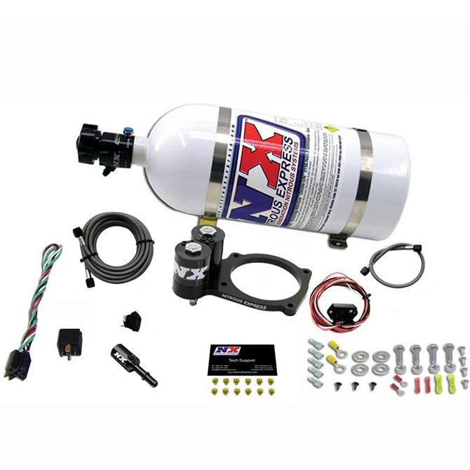 Nitrous Express 20943-10 2015+ Dodge Hellcat / Demon Nitrous Plate System-10lb Bottle