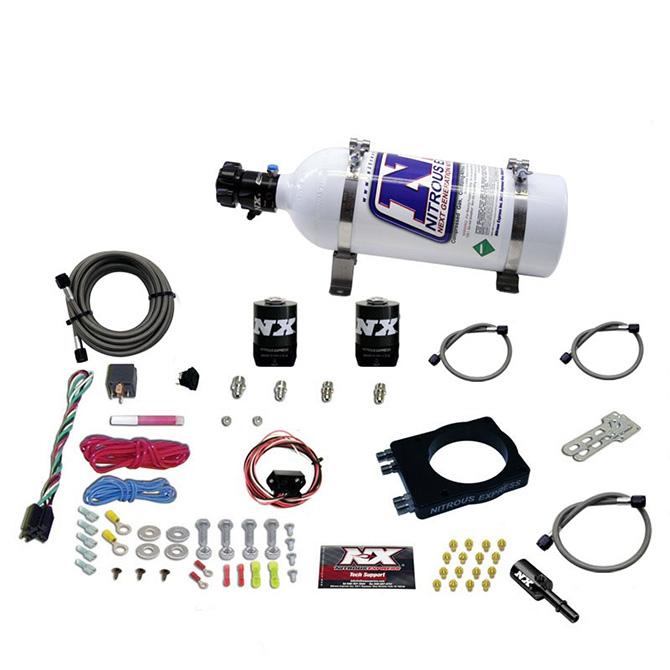 Nitrous Express Dodge Hemi Plate System (50-400Hp) W/ 5Lb Bottle - 20944-05