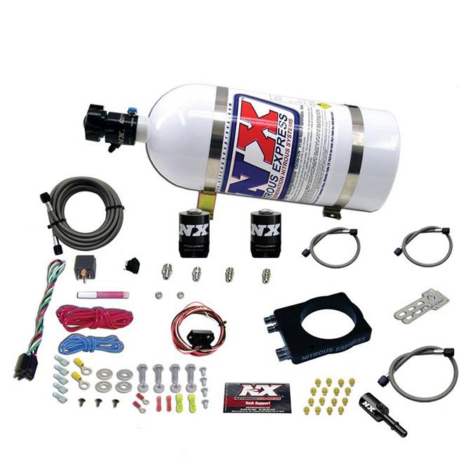 Nitrous Express Dodge Hemi Plate System (50-400Hp) W/ 10Lb Bottle - 20944-10