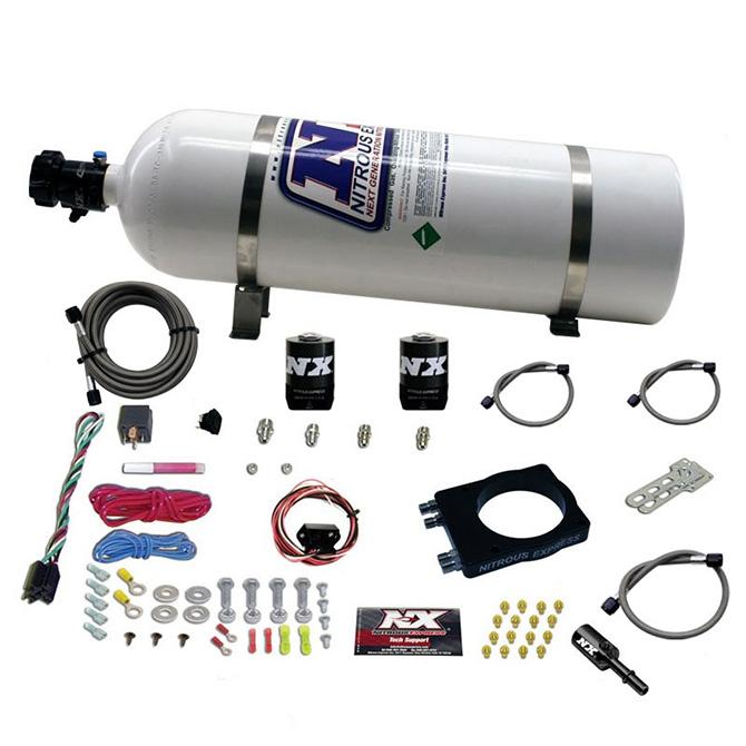 Nitrous Express Dodge Hemi Plate System (50-400Hp) W/ 15Lb Bottle - 20944-15