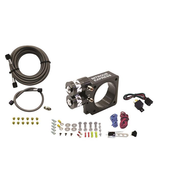 Nitrous Express 5.0L Ford Pushrod Style Engine Nitrous Plate System No Bottle (1979-1995 Mustang, Capri) - 20955-00
