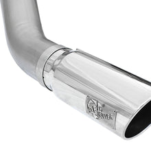 AFE ATLAS 5 IN Aluminized Steel DPF-Back Exhaust System w/Polished Tip (2013-2018 2500, 3500) - 49-02051-1P