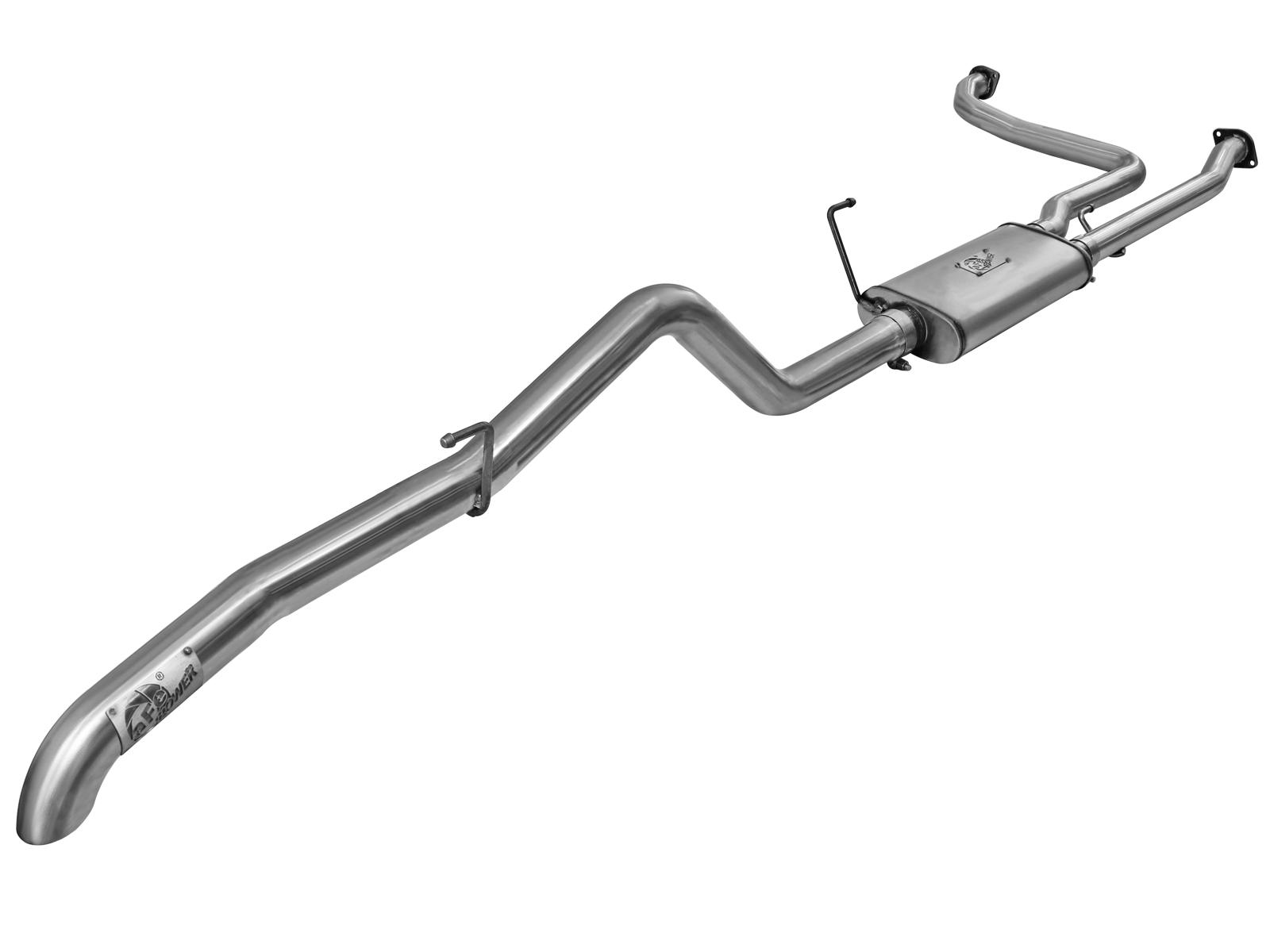AFE MACH Force-Xp 3 IN 409 Stainless Steel Cat-Back Exhaust System (2005-2019 Frontier) - 49-46104