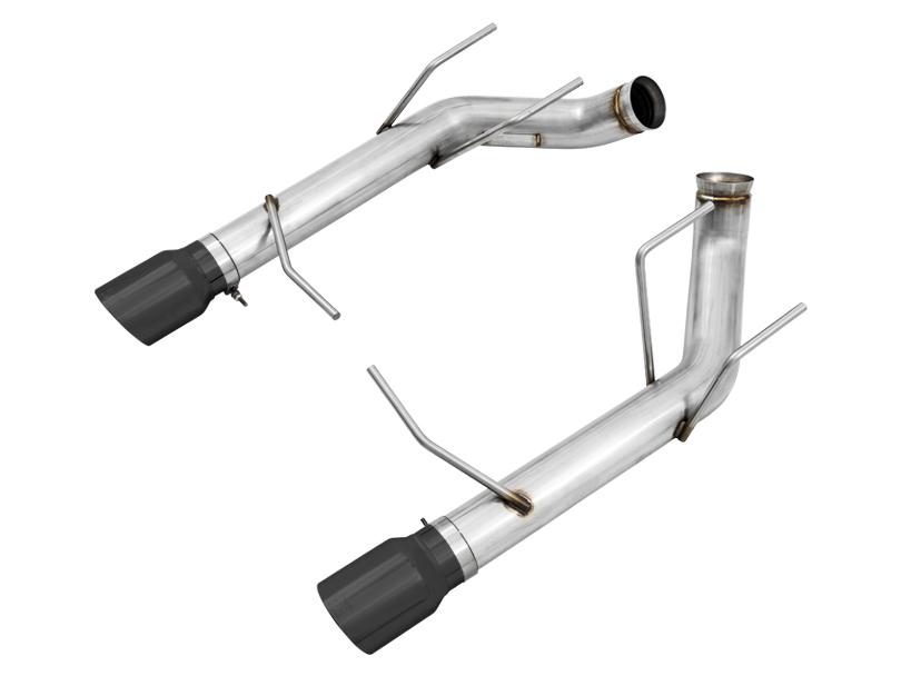 AWE 3020-33044 2011-2014 Mustang GT Track Edition Axle-back - Diamond Black Tips