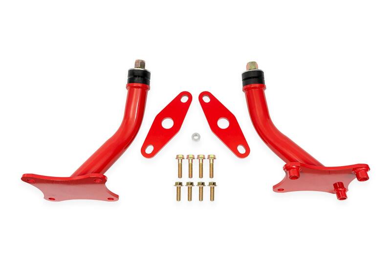 BMR Fabrication Motor mount kit, solid bushings Red (2015-2019 3rd Gen CTS-V) - MM362R