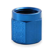 Earls Auto-Crimp Hose End - Straight - Size -10 - Blue - 700110ERL
