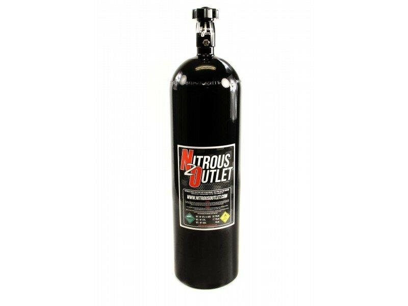 Nitrous Outlet 00-30180 20lb Nitrous Bottle & High Flow Valve