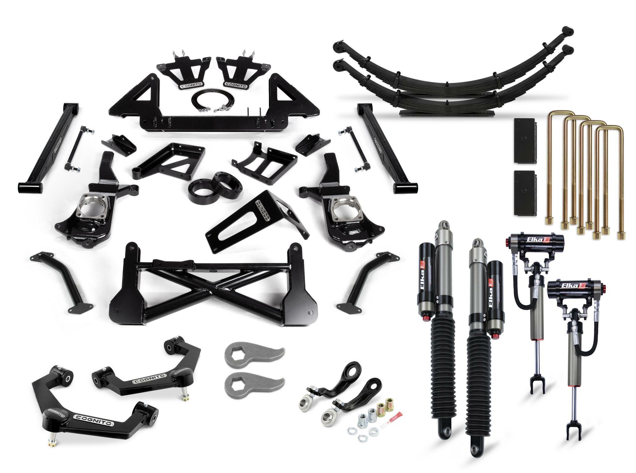 Cognito Motorsports Cognito 12 Inch Elite Lift Kit with Elka 2.5 Reservoir Shocks For 20-22 Silverado/Sierra 2500/3500 2WD/4WD - 210-P1178