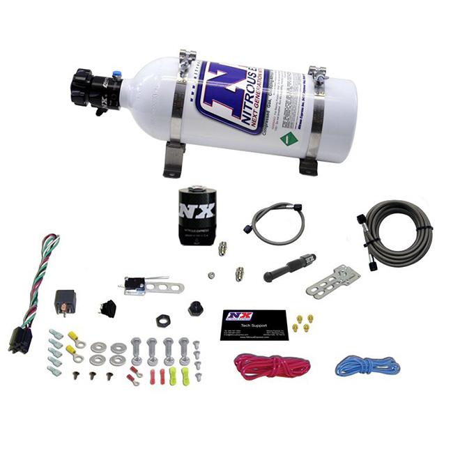 Nitrous Express Dry Efi Single Nozzle System (35-150Hp) Less Bottle - 21000-05