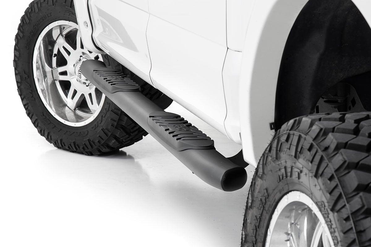 Rough Country Ford Oval Nerf Step Bars (15-20 F-150; SuperCrew Cab) - 21005