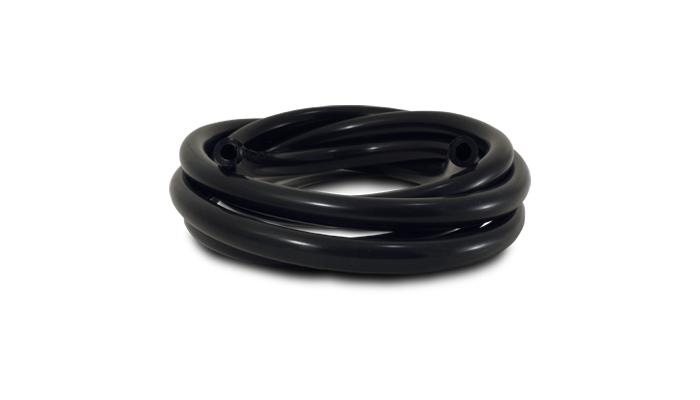 Vibrant Performance 1/4" (6Mm) Id X 25Ft Silicone Vacuum Hose Bulk Pack - Black - 2103