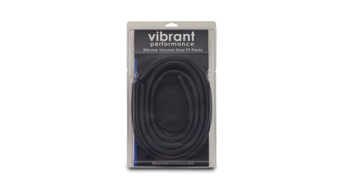 Vibrant Performance Silicone Vacuum Hose Pit Kit - Black - 2104