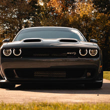 Corsa 2.75" Valved Cat-Back Dual Rear Exit with Twin 3.5" Polished Black PVD Pro Series® Tips (2015-2021 Challenger SRT 392, SRT Hellcat, SRT Demon, SRT Hellcat Redeye) - 21070BLK
