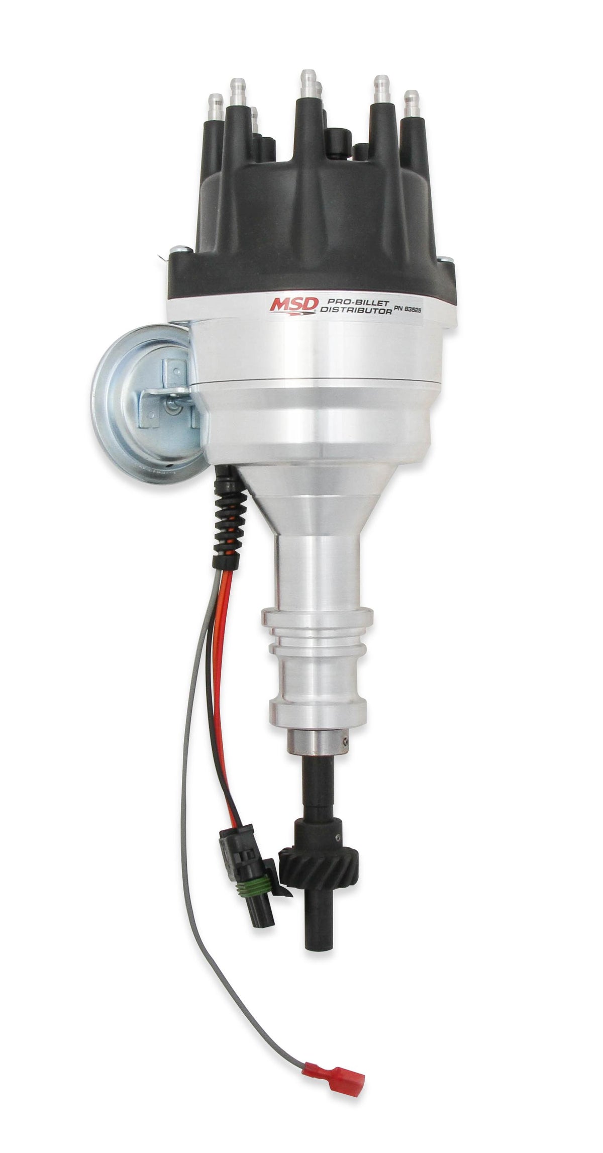 Msd 83525 Distributor, Ford 289/302, Rtr Blk Cap