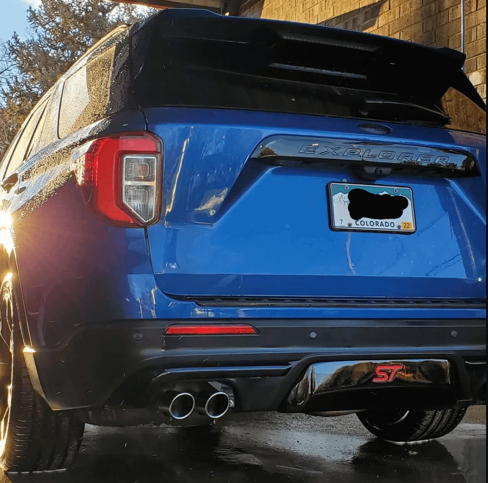 Zeus 3D Hitch Cover (2020-2026 Ford Explorer ST / 2025+ Explorer Platinum)