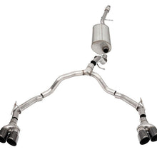 Corsa Performance 21128BLK 3" Cat Back DRE Twin 4" Black Tips (2021-2022 Chevrolet Suburban, GMC Yukon XL 5.3L)
