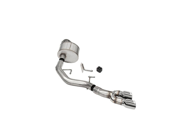 Corsa Performance Xtreme 3" Pre-Tire Exit Cat Back System with Polished Tips (2021-2025 F150 5.0L 122" Wheelbase) - 21141