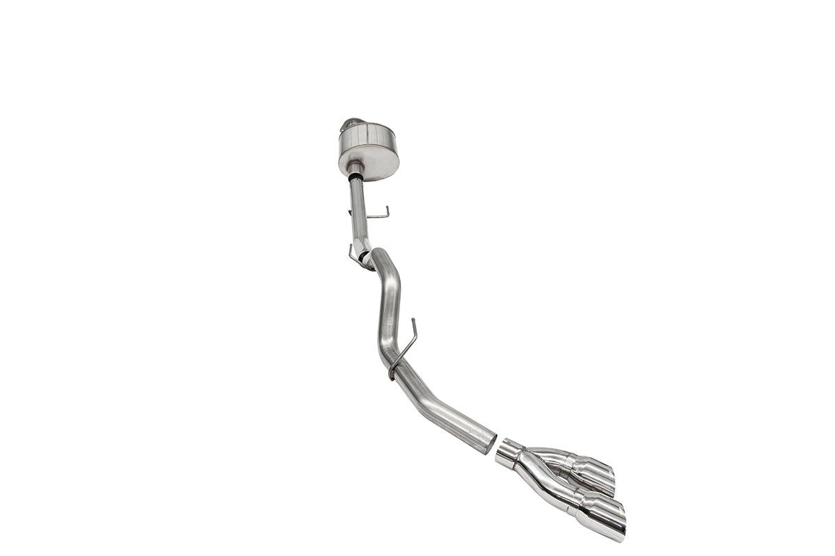 Corsa Performance Xtreme 3" Side Exit Cat Back System with Polished Tips (2021-2025 F150 5.0L 122" Wheelbase) - 21142