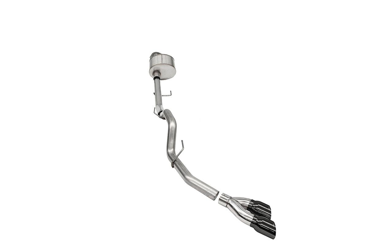 Corsa Performance Xtreme 3" Side Exit Cat Back System with Black Tips (2021-2025 F150 5.0L 122" Wheelbase) - 21142BLK