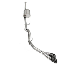Corsa Performance Sport 3" Side Exit Cat Back System with Black Tips (2021-2025 F150 5.0L 157" Wheelbase) - 21160BLK
