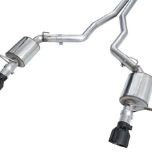 AWE Touring Edition Exhaust - Diamond Black Tips (2011-2024 Dodge Durango 5.7L) - 3015-33575