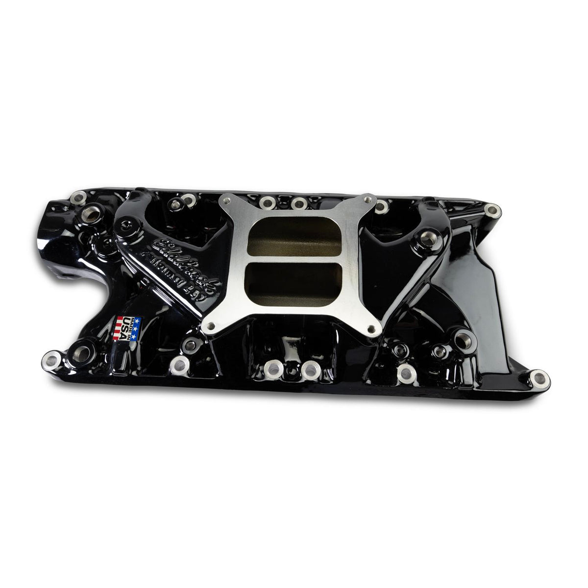 Edelbrock Performer Intake Manifold For Small-Block Ford, Black Plasma Finish - 2121-BP