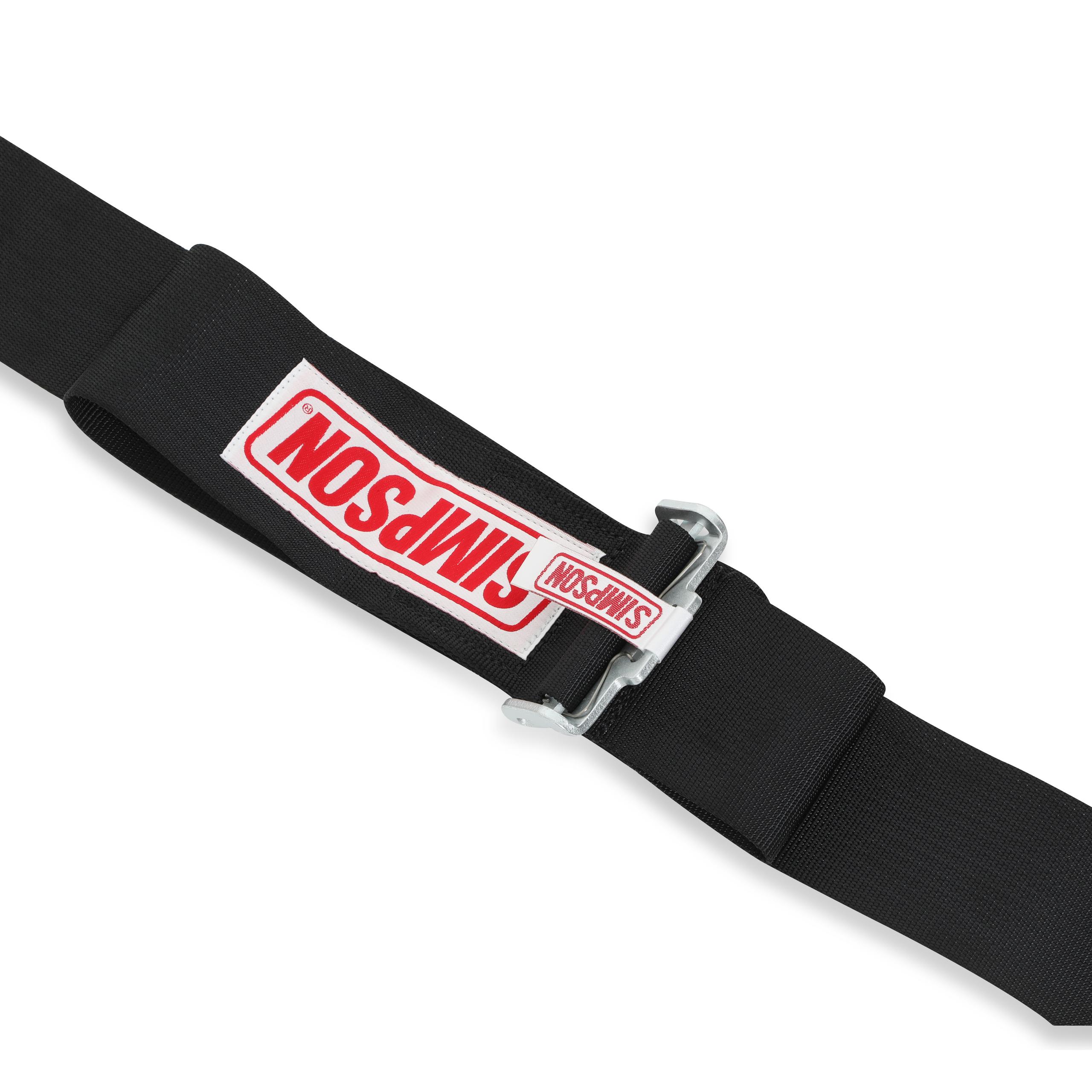 Simpson Racing STD. Latch & Link 5pt. Harness - 29063BK