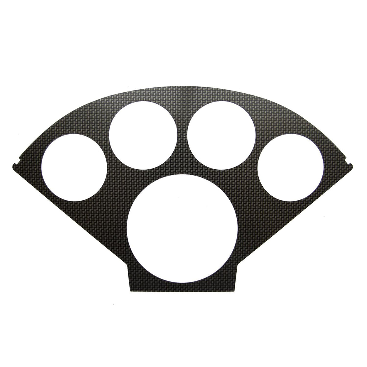 Auto Meter FACEPLATE FOR #2207, OPTIONAL, CARBON LOOK - 2123