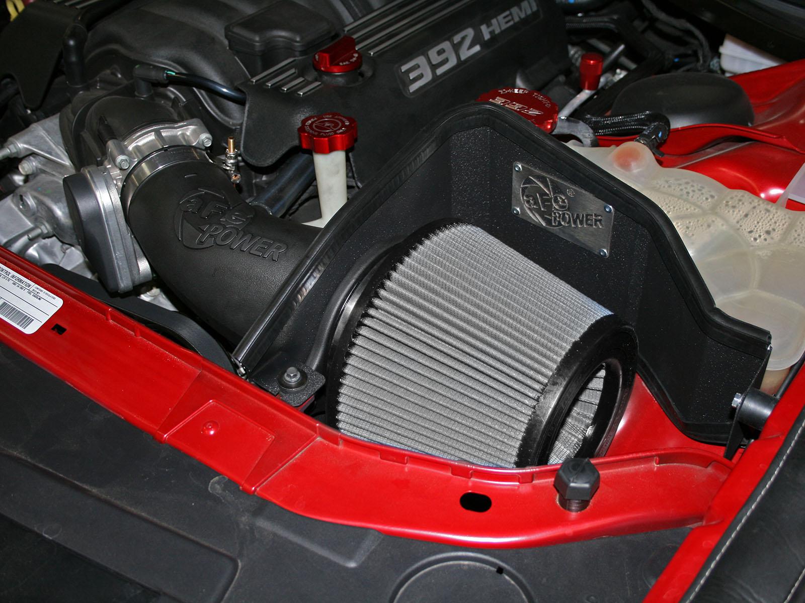 AFE Magnum FORCE Stage-2 Cold Air Intake System w/ Pro DRY S Media (2011-2021 300, Challenger, Charger) - 51-12172