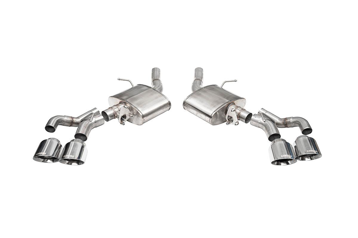 Corsa Performance Sport 3" Axle-Back Exhaust - 4.5" Polished Twin Tips (2022+ Cadillac CT5-V Blackwing) - 21322
