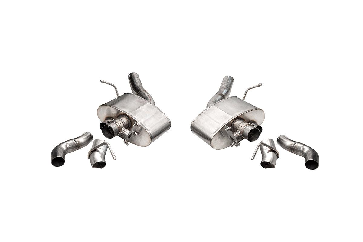 Corsa 3 Inch Axle-Back Exhaust with Dual Mode Active Exhaust; Dual Rear Exit , Uses Factory Bezels 20-25 Cadillac CT5 V - 21325