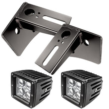 Oracle Lighting Lower Windshield Mount Brackets W/ Lights Combo (2007-2021 Wrangler) - 2142-504