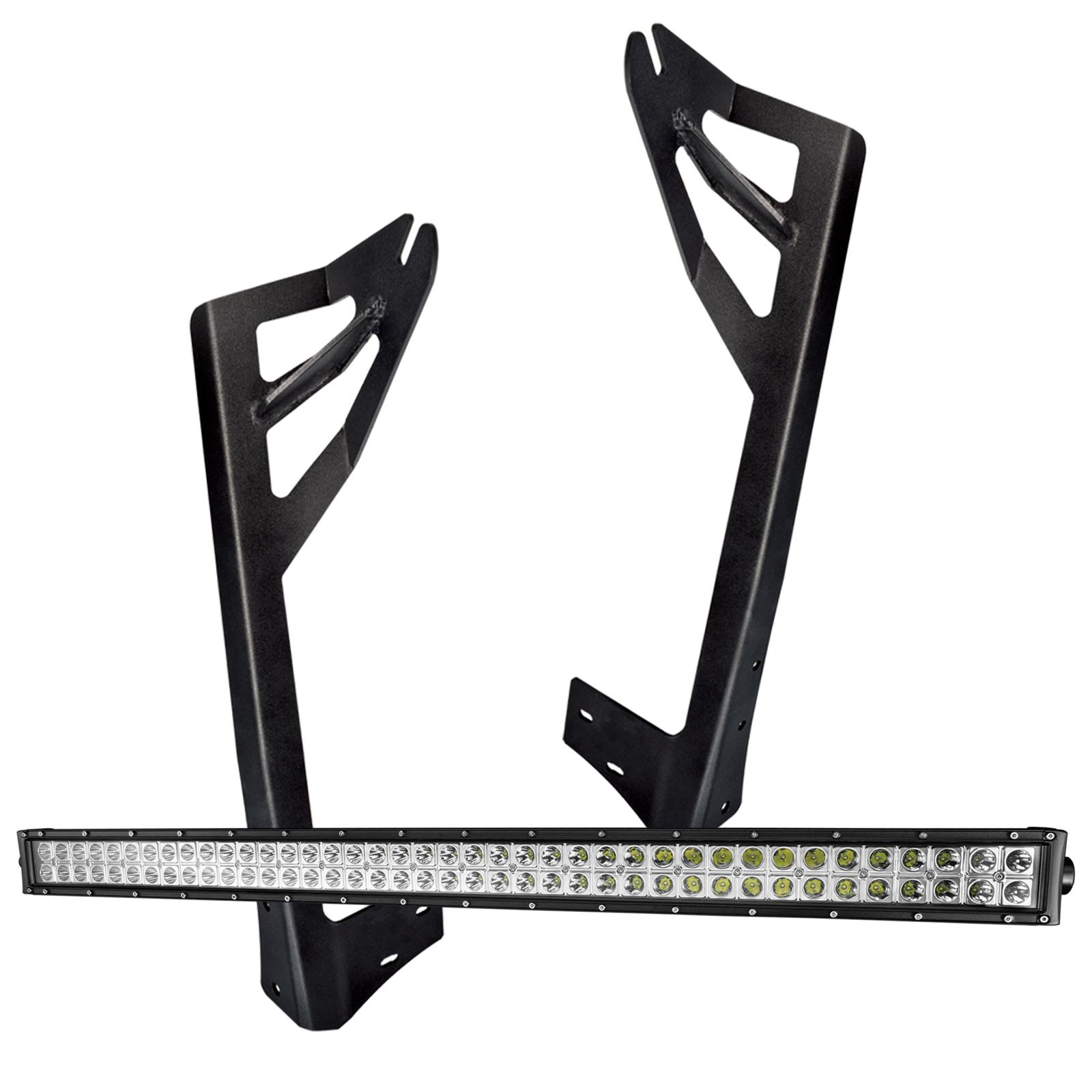 Oracle Lighting Upper Windshield Brackets W/ Light Combo (2007-2021 Wrangler) - 2146-504