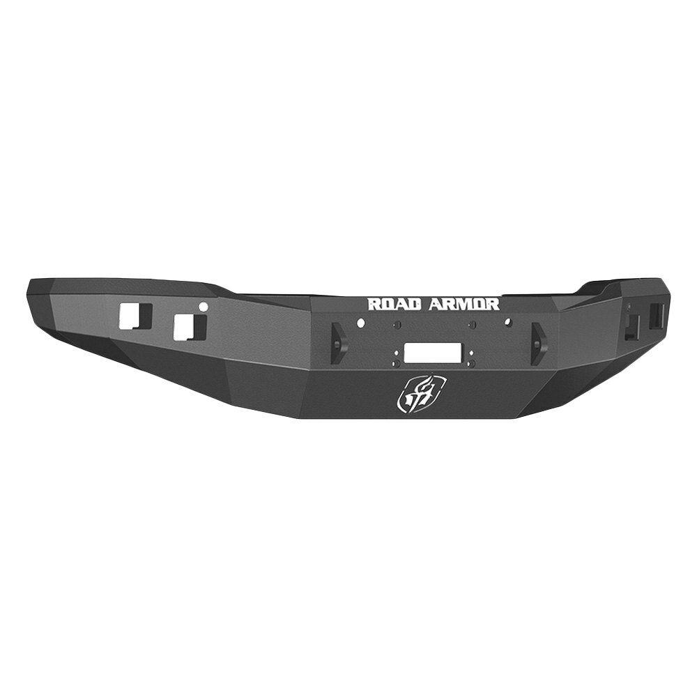 Road Armor Stealth Front Winch Bumper - Texture Black WARN M12000, Smittybilt XRC (2014-2015 1500) - 214R0B
