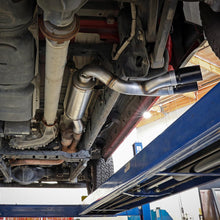 AFE Large Bore-HD DPF-Back Exhaust System w/ Black Tip (2019-2021 2500, 3500) - 49-42082-B